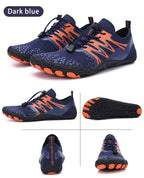 EOCENE Men Women Barefoot Outdoor Sports Aqua Shoes Quick-drying Beach Swimming Fitness Wading Hiking Cycling Water Sneakers