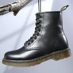 Designer Leather Men Boots Outdoor Mens Ankle Boots Winter Casual Shoes Lightweight Male Warm Work Boots Classic Handmade Boots