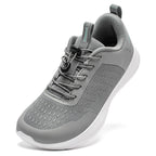 HOBIBEAR Wide Toe Running Shoes for Men Women Elastic Band Non Slip Sneakers Comfortable Walking Shoes