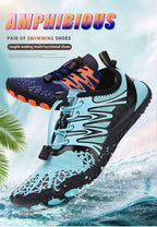 EOCENE Men Women Barefoot Outdoor Sports Aqua Shoes Quick-drying Beach Swimming Fitness Wading Hiking Cycling Water Sneakers