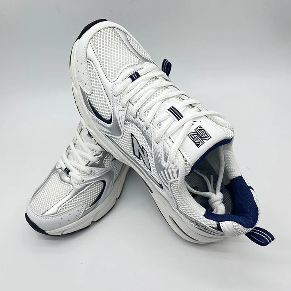 Couple Runnining Shoes for Men Women Flat Mesh Breathable Comfortable Lace-up Tenis Shoes 2025 New Original Trendy Sneakers