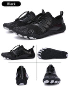EOCENE Men Women Barefoot Outdoor Sports Aqua Shoes Quick-drying Beach Swimming Fitness Wading Hiking Cycling Water Sneakers