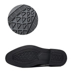 2025 Spring Autumn Men's Dress Shoes Fashion Casual Cow Leather British Pointed Toe Black and White New Designer Shoes Male