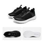 HOBIBEAR Wide Toe Running Shoes for Men Women Elastic Band Non Slip Sneakers Comfortable Walking Shoes