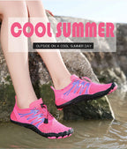 EOCENE Men Women Barefoot Outdoor Sports Aqua Shoes Quick-drying Beach Swimming Fitness Wading Hiking Cycling Water Sneakers
