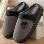 2023 New Winter Fleece-lined Cotton Slippers For Men Women Home Use Non-slip Thick Bottom Indoor Outdoor Wear Couples Warm
