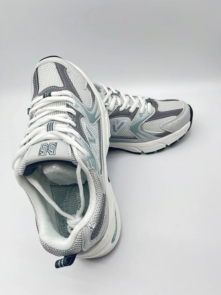 Couple Runnining Shoes for Men Women Flat Mesh Breathable Comfortable Lace-up Tenis Shoes 2025 New Original Trendy Sneakers