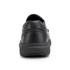 Fitville Men'S Shoes Wide Width Leather Slip-On Casual Shoes Lightweight For Swollen Feet With Arch Support Pain Relief