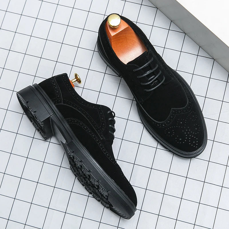 Shoes Men Casual Leather Business Shoes Formal Fashion Dress Tenis De Hombre Moccasins Mokasin Tenis Caballero Designer