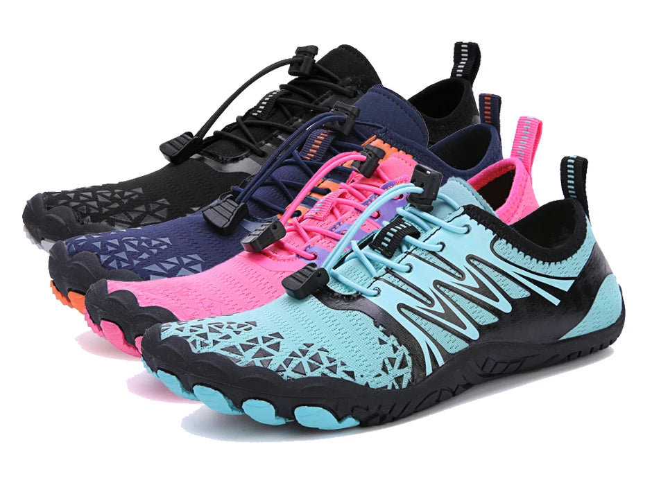 EOCENE Men Women Barefoot Outdoor Sports Aqua Shoes Quick-drying Beach Swimming Fitness Wading Hiking Cycling Water Sneakers