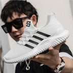 Men's Running oes 2024 New Summer Casual Breathable Ultra-light Anti-slip Sports oes White Me oes for Men