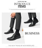 High Quality Height Increase Oxford Dress Shoes Men Genuine Cow Leather Suit Shoes Lift Brogues Wedding Formal Elevator Shoes