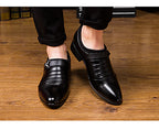 Cheap White Men's Dress Shoes Pointed-Toe Slip-On Leather Shoes Man Big Size 38-48 Casual Business Shoes Men zapatos para hombre