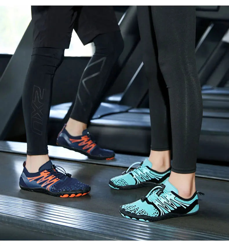 EOCENE Men Women Barefoot Outdoor Sports Aqua Shoes Quick-drying Beach Swimming Fitness Wading Hiking Cycling Water Sneakers