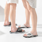 2025 new men's slippers summer PVC men's soft slippers outdoor sports thick anti slip cool slippers beach bathroom home sandals